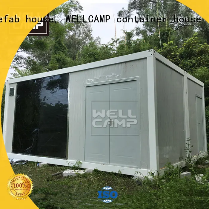 WELLCAMP, WELLCAMP prefab house, WELLCAMP container house wool crate homes with walkway wholesale 1