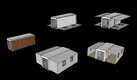 fast install container van house design with two bedroom for dormitory 5