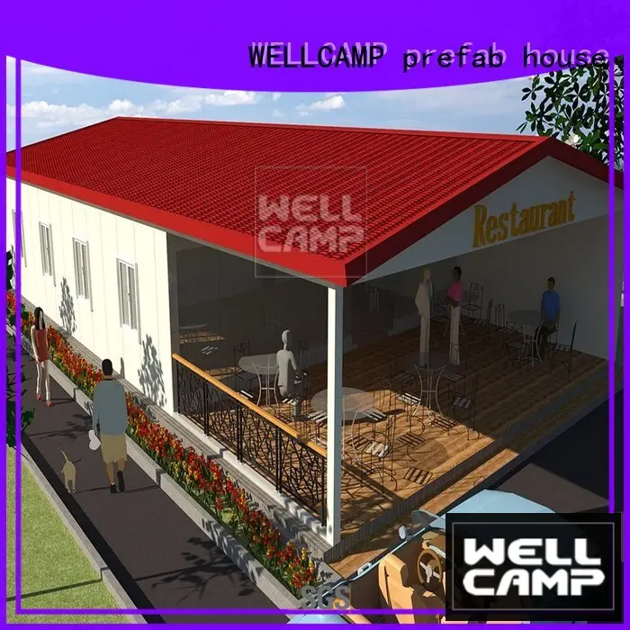 WELLCAMP, WELLCAMP prefab house, WELLCAMP container house steel villa house online for countryside 1