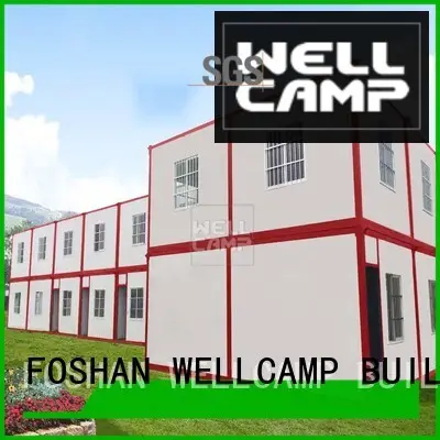 WELLCAMP, WELLCAMP prefab house, WELLCAMP container house container house project supplier for goods 1