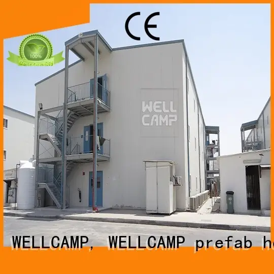 WELLCAMP, WELLCAMP prefab house, WELLCAMP container house prefab guest house refugee house for labour camp 1