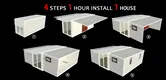 easy install expandable container house online for wedding room 3