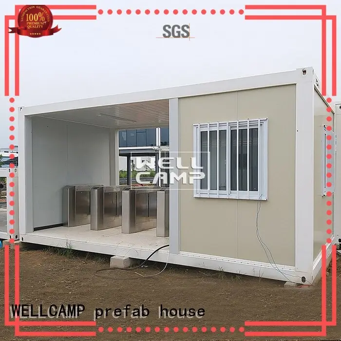 WELLCAMP, WELLCAMP prefab house, WELLCAMP container house newest cargo house with walkway online 1