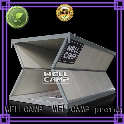 WELLCAMP, WELLCAMP prefab house, WELLCAMP container house panel modular container homes online for worker 1
