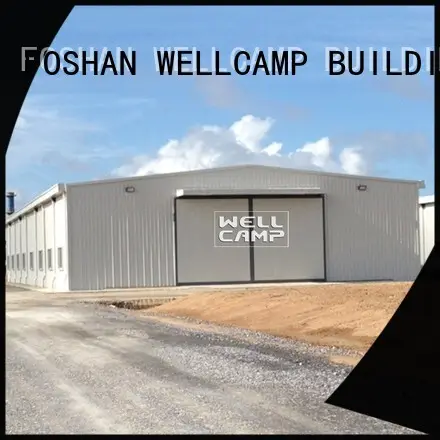 WELLCAMP, WELLCAMP prefab house, WELLCAMP container house prefabricated warehouse with brick wall for warehouse 1