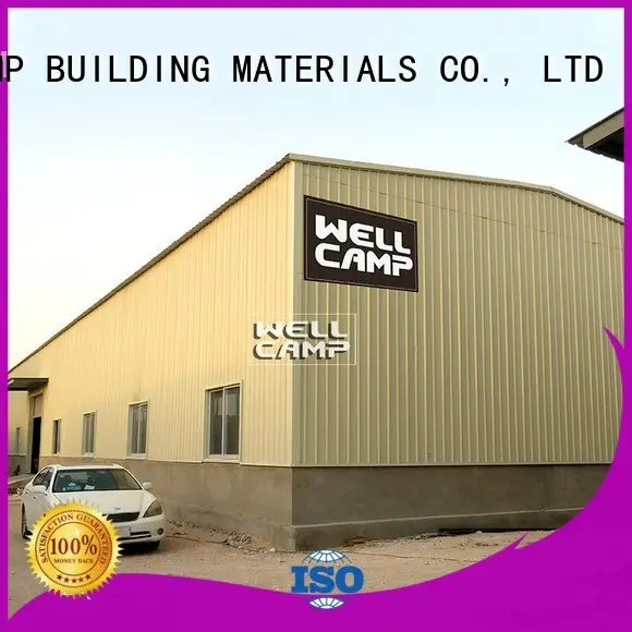 WELLCAMP, WELLCAMP prefab house, WELLCAMP container house steel workshop supplier for warehouse 1