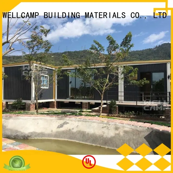 WELLCAMP, WELLCAMP prefab house, WELLCAMP container house folding storage container homes for sale labour camp for resort 1
