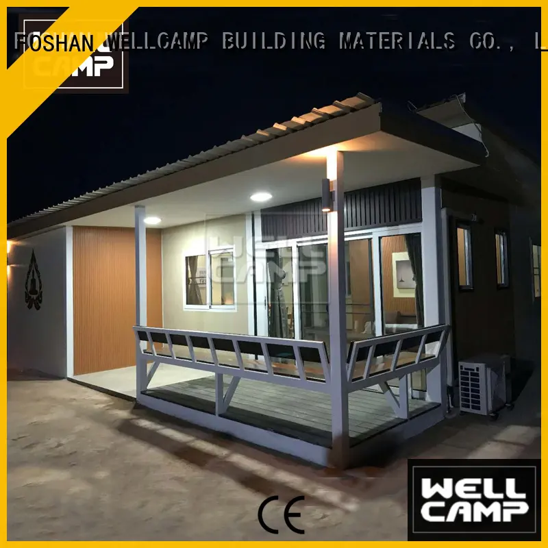 WELLCAMP, WELLCAMP prefab house, WELLCAMP container house luxury living container villa suppliers wholesale for resort 1