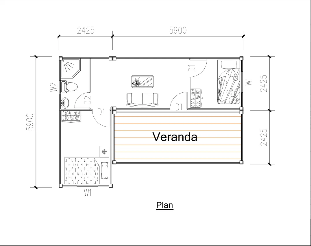 WELLCAMP, WELLCAMP prefab house, WELLCAMP container house affordable luxury living container villa suppliers in garden for resort 3