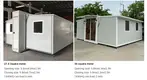 standard expandable container house with two bedroom for apartment 5