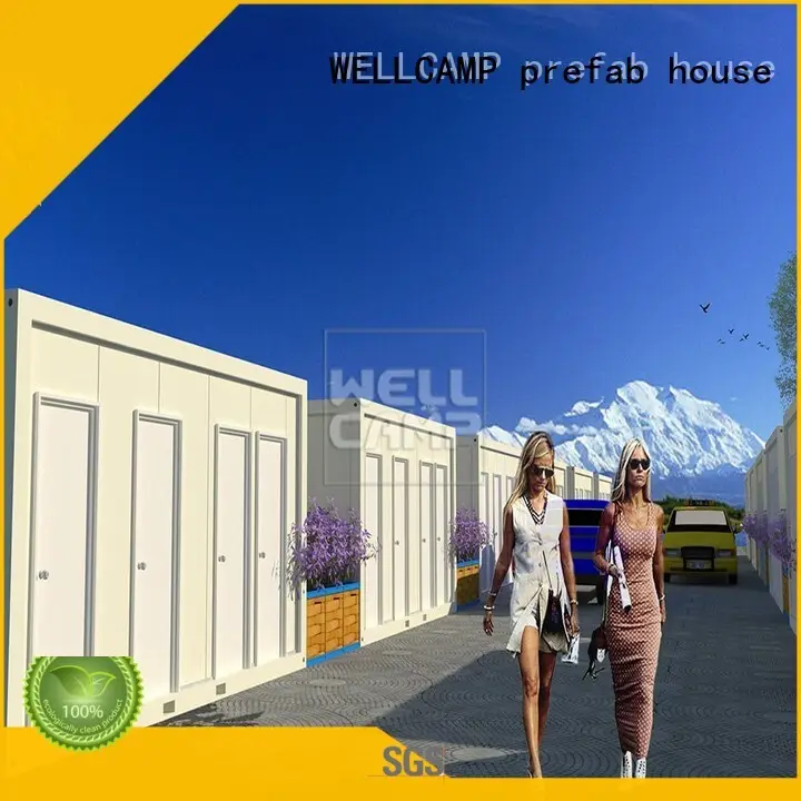 WELLCAMP, WELLCAMP prefab house, WELLCAMP container house container house builders home for living 1
