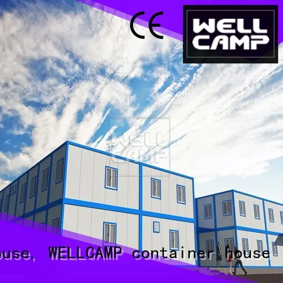 WELLCAMP, WELLCAMP prefab house, WELLCAMP container house corrugated steel container houses wholesale for goods 1