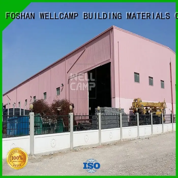 standard steel workshop with brick wall for chicken shed 1