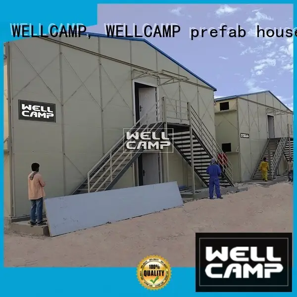 WELLCAMP, WELLCAMP prefab house, WELLCAMP container house section labor camp home for labour camp 1