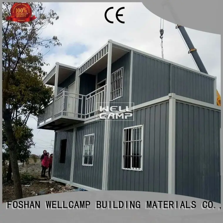 two floor container house builders wholesale for office 1