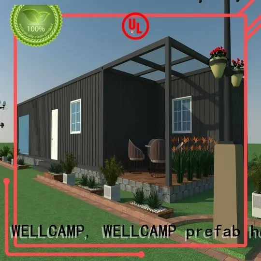 WELLCAMP, WELLCAMP prefab house, WELLCAMP container house container villa in garden 1