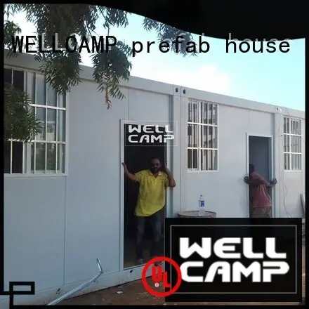 WELLCAMP, WELLCAMP prefab house, WELLCAMP container house container house builders supplier for renting 1