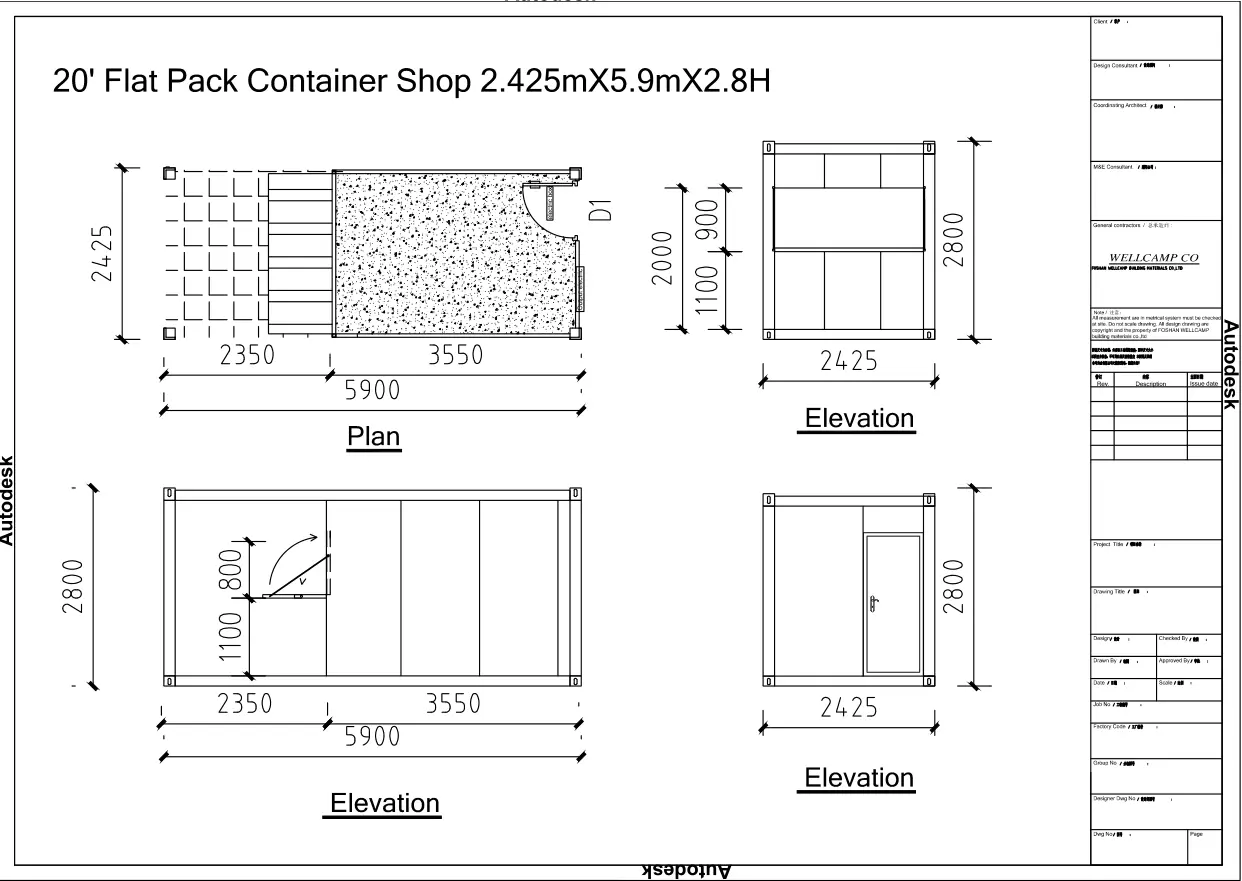 WELLCAMP, WELLCAMP prefab house, WELLCAMP container house crate homes apartment for sale1 4