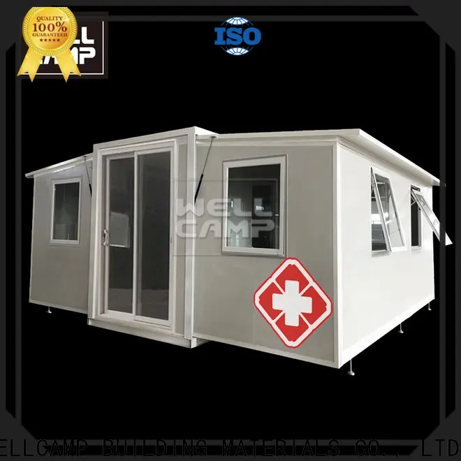 WELLCAMP, WELLCAMP prefab house, WELLCAMP container house big size container home ideas with two bedroom for living 1