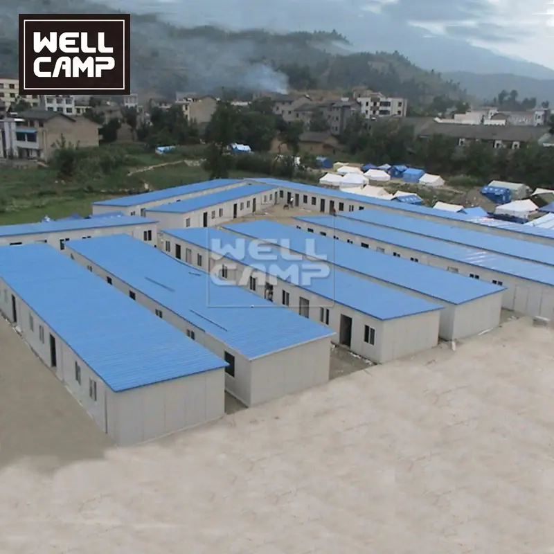 Cabine pequena pré-fabricada portátil barata e acessível no Sudão Casa/Casa para vendas 1