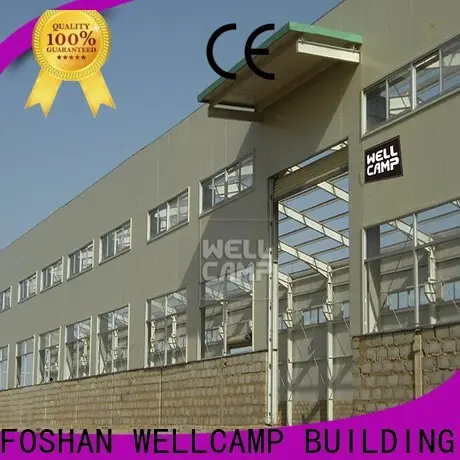 large steel warehouse with brick wall for chicken shed 1