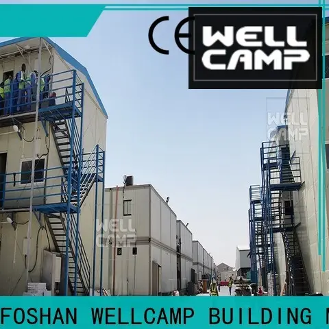 WELLCAMP, WELLCAMP prefab house, WELLCAMP container house prefabricated concrete houses on seaside for labour camp1 1