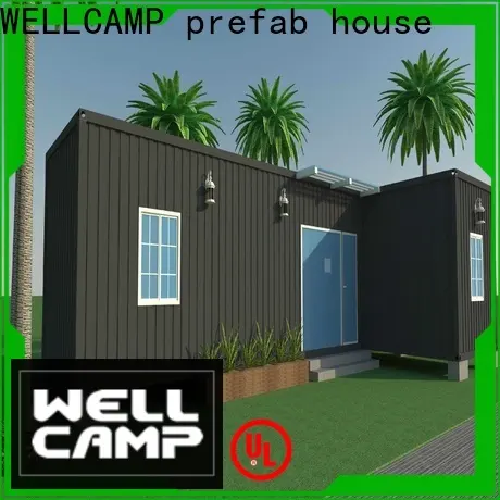 WELLCAMP, WELLCAMP prefab house, WELLCAMP container house folding homes made from shipping containers wholesale 1