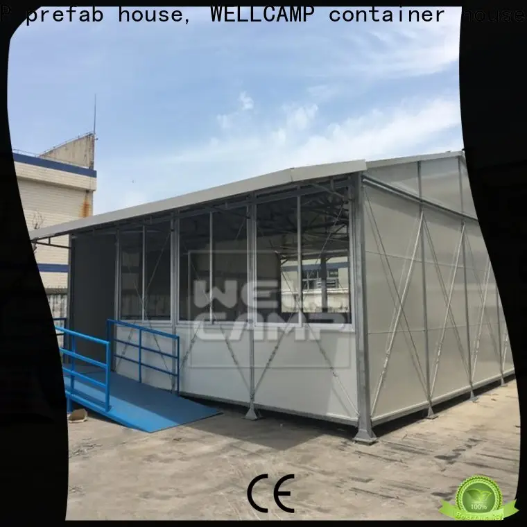 WELLCAMP, WELLCAMP prefab house, WELLCAMP container house customized tiny houses prefab on seaside for labour camp 1
