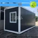 two glass crate homes with walkway wholesale 1