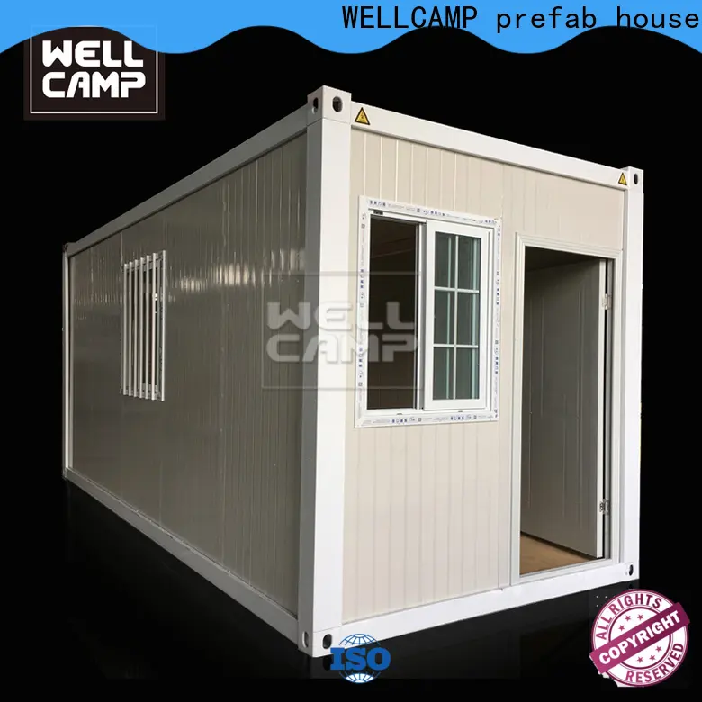 WELLCAMP, WELLCAMP prefab house, WELLCAMP container house roof crate homes with walkway for office 1