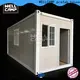 WELLCAMP, WELLCAMP prefab house, WELLCAMP container house roof crate homes with walkway for office 1
