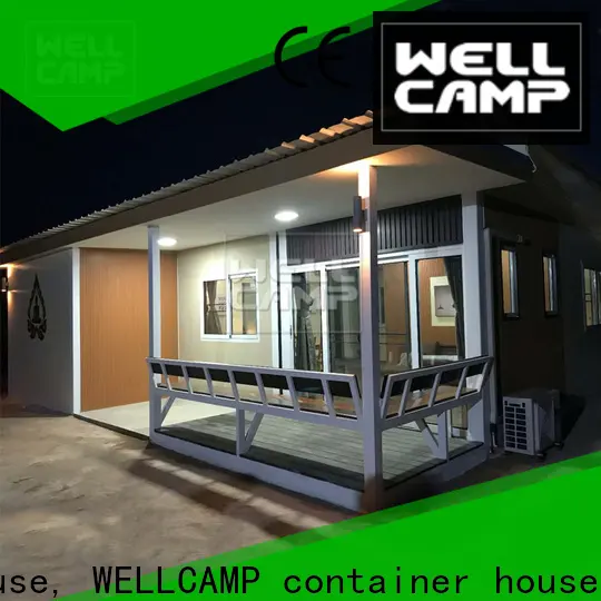 WELLCAMP, WELLCAMP prefab house, WELLCAMP container house homes made from shipping containers in garden 1