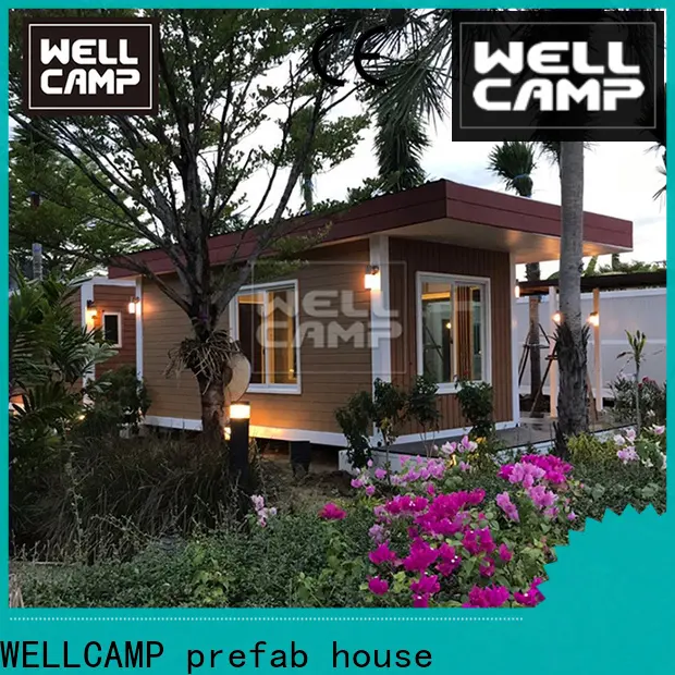 WELLCAMP, WELLCAMP prefab house, WELLCAMP container house luxury living container villa suppliers in garden for sale 1