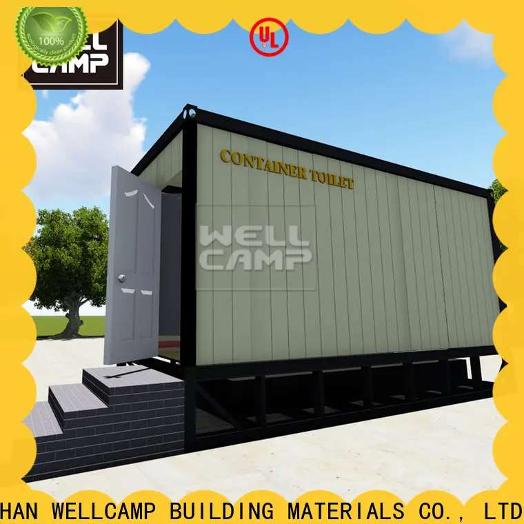 WELLCAMP, WELLCAMP prefab house, WELLCAMP container house prefab portable toilets for sale public toilet online 1