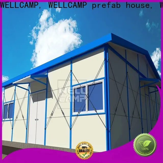 WELLCAMP, WELLCAMP prefab house, WELLCAMP container house prefabricated concrete houses on seaside for office 1