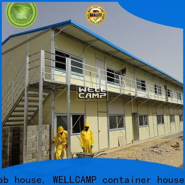 galvanized prefabricated concrete houses wholesale for labour camp 1