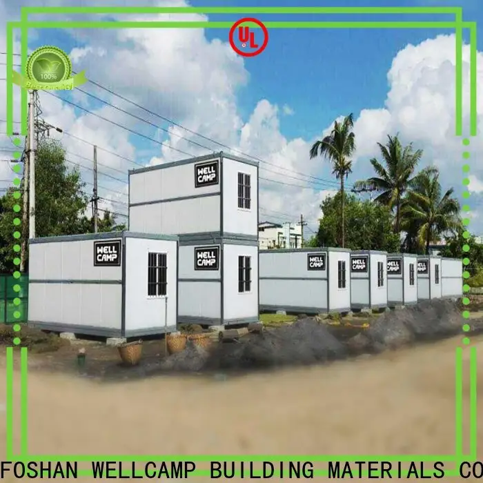 WELLCAMP, WELLCAMP prefab house, WELLCAMP container house mobile modular container homes maker for sale 1