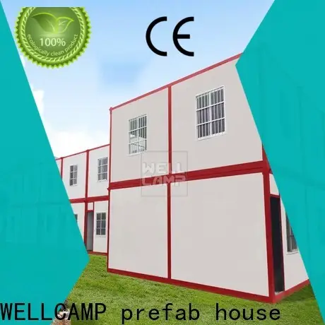 WELLCAMP, WELLCAMP prefab house, WELLCAMP container house two floor prefab container house supplier for goods 1