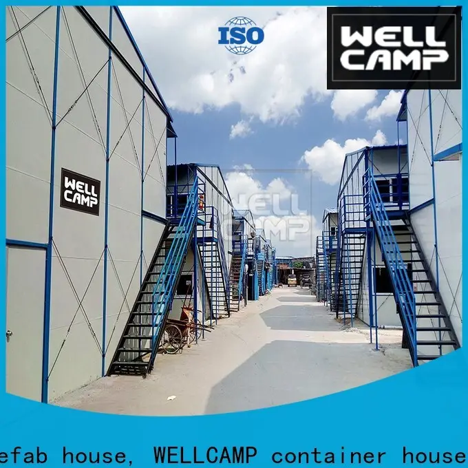 WELLCAMP, WELLCAMP prefab house, WELLCAMP container house green labor camp apartment for accommodation worker 1