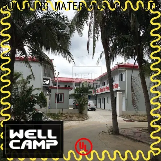 WELLCAMP, WELLCAMP prefab house, WELLCAMP container house prefab shipping container homes classroom for labour camp 1