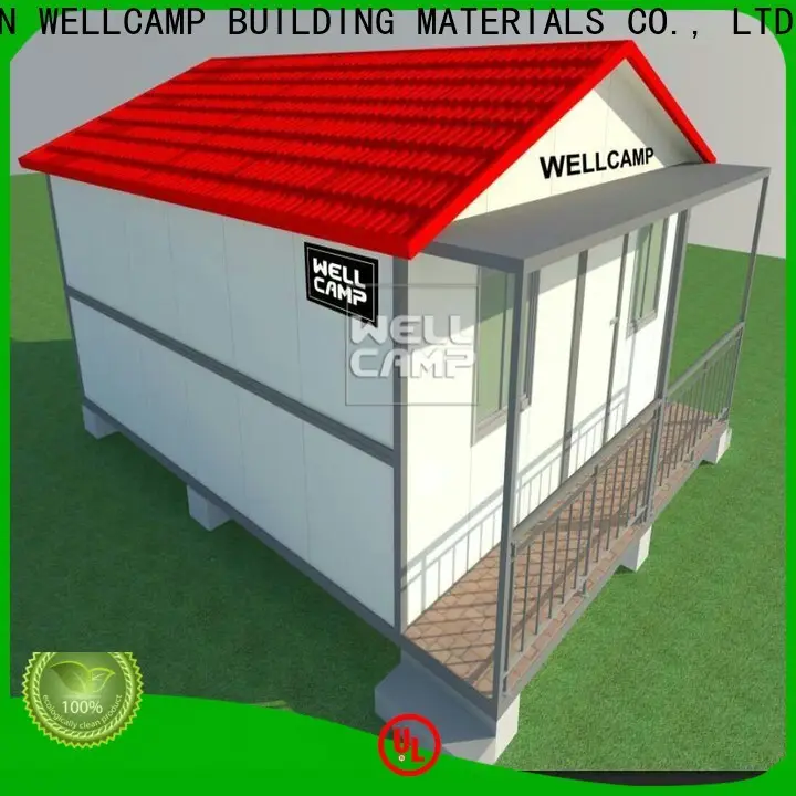 WELLCAMP, WELLCAMP prefab house, WELLCAMP container house homes made from shipping containers in garden for hotel1 1
