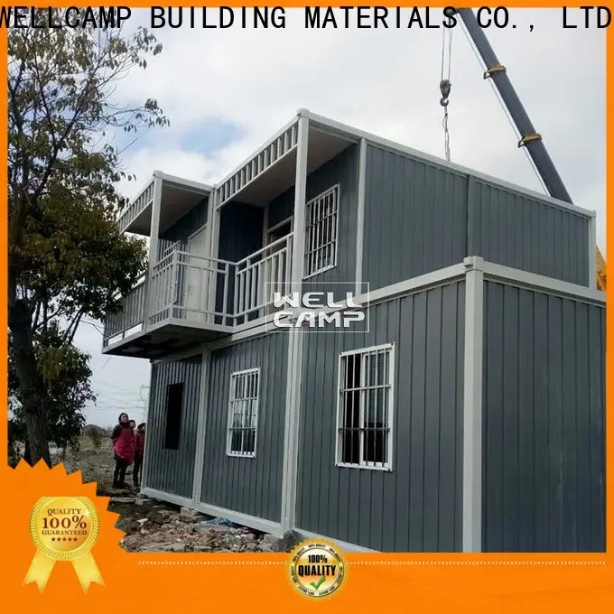 WELLCAMP, WELLCAMP prefab house, WELLCAMP container house portable container house builders supplier for living 1