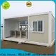 two glass flat pack container house supplier for office1 1