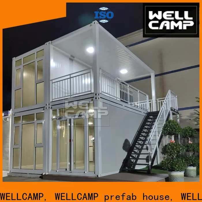 WELLCAMP, WELLCAMP prefab house, WELLCAMP container house luxury shipping container home designs wholesale 1