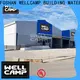 customized steel workshop with brick wall 1