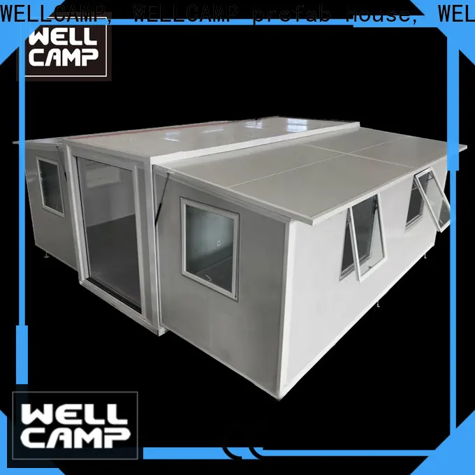 WELLCAMP, WELLCAMP prefab house, WELLCAMP container house big size container shelter online for dormitory 1