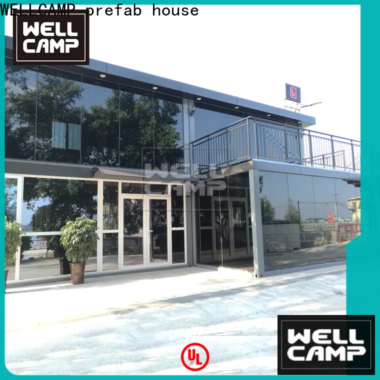 WELLCAMP, WELLCAMP prefab house, WELLCAMP container house eco friendly china luxury living container villa in garden 1