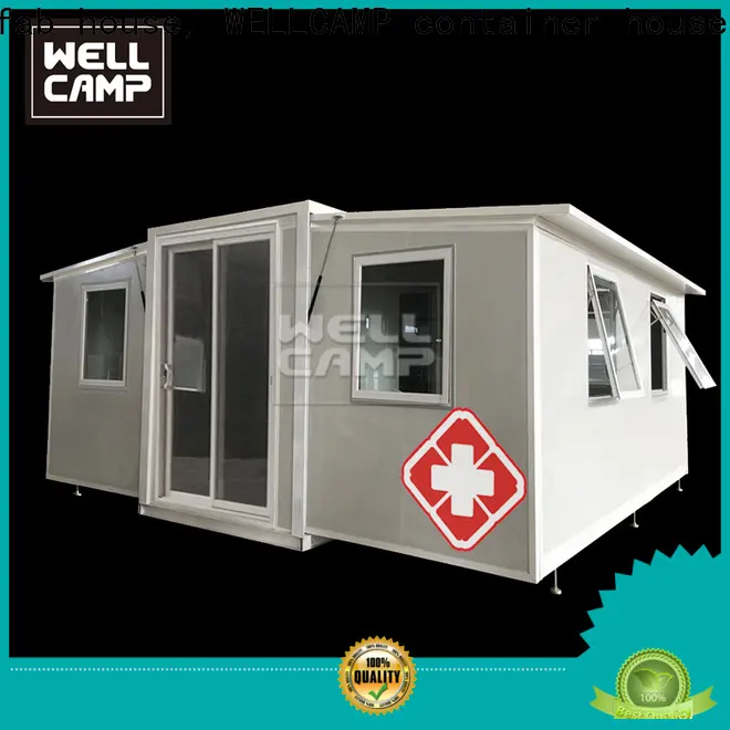 standard container shelter with two bedroom for apartment 1