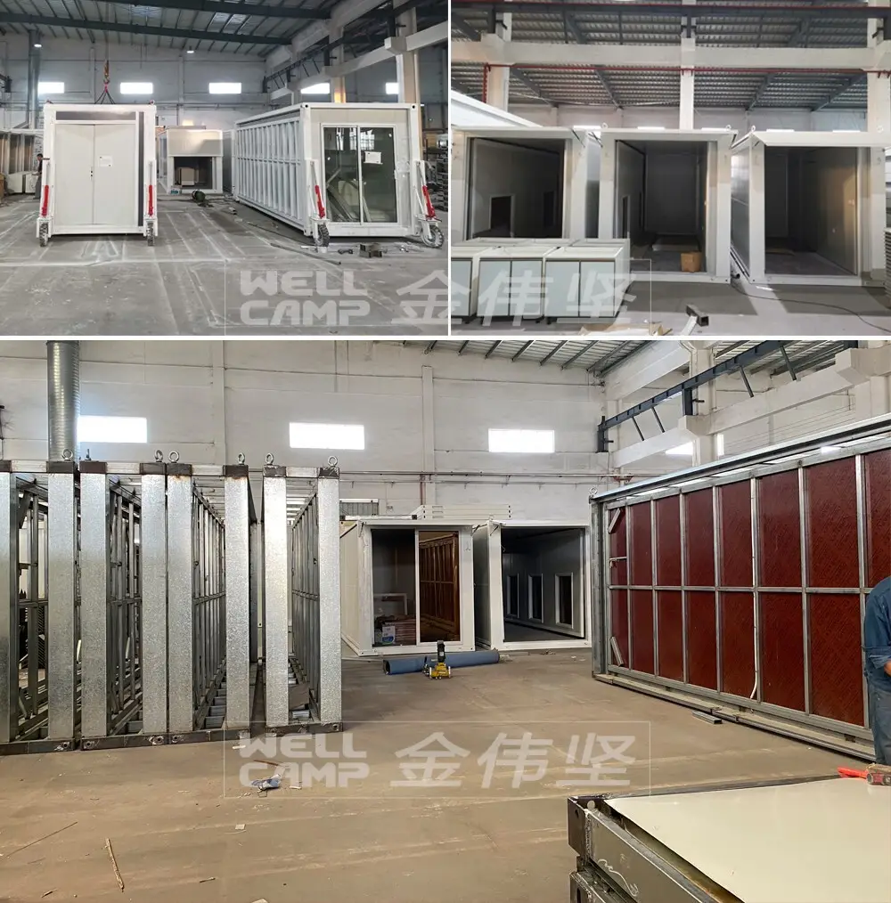 WELLCAMP, WELLCAMP prefab house, WELLCAMP container house easy install container van house design online for living 10