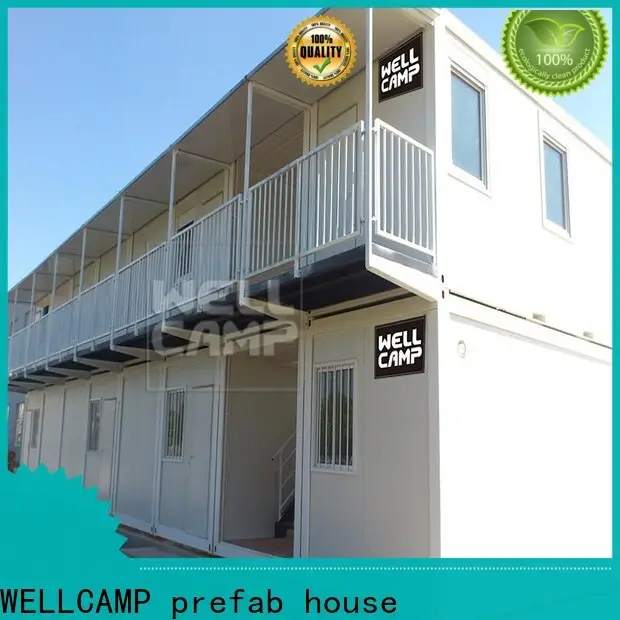 WELLCAMP, WELLCAMP prefab house, WELLCAMP container house modular container house project supplier for goods 1